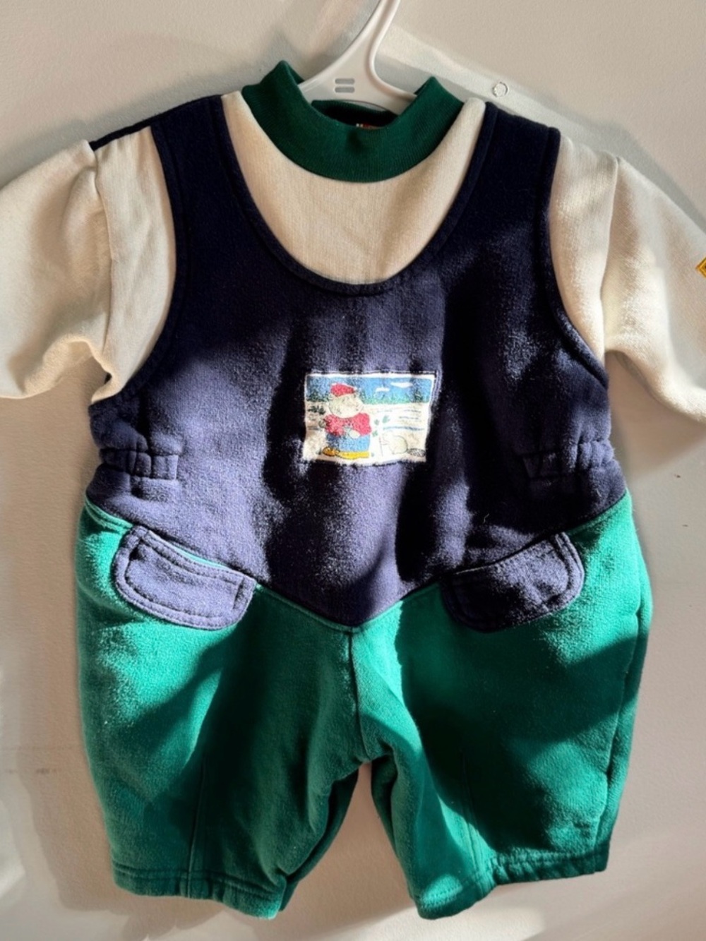 Vintage F-K kids Romper